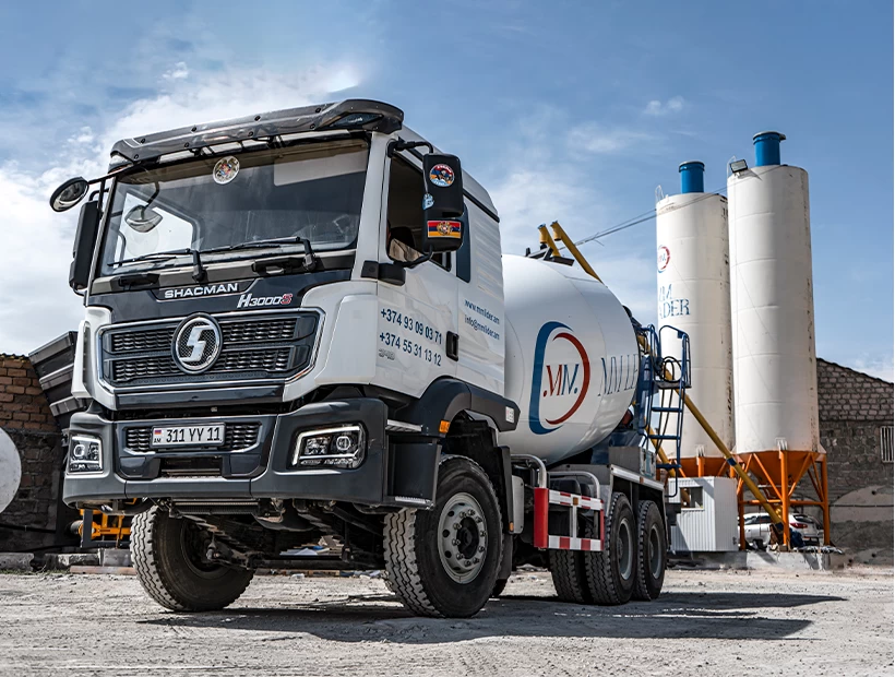 Բետոնի արտադրություն և առաքում, beton M100-M550